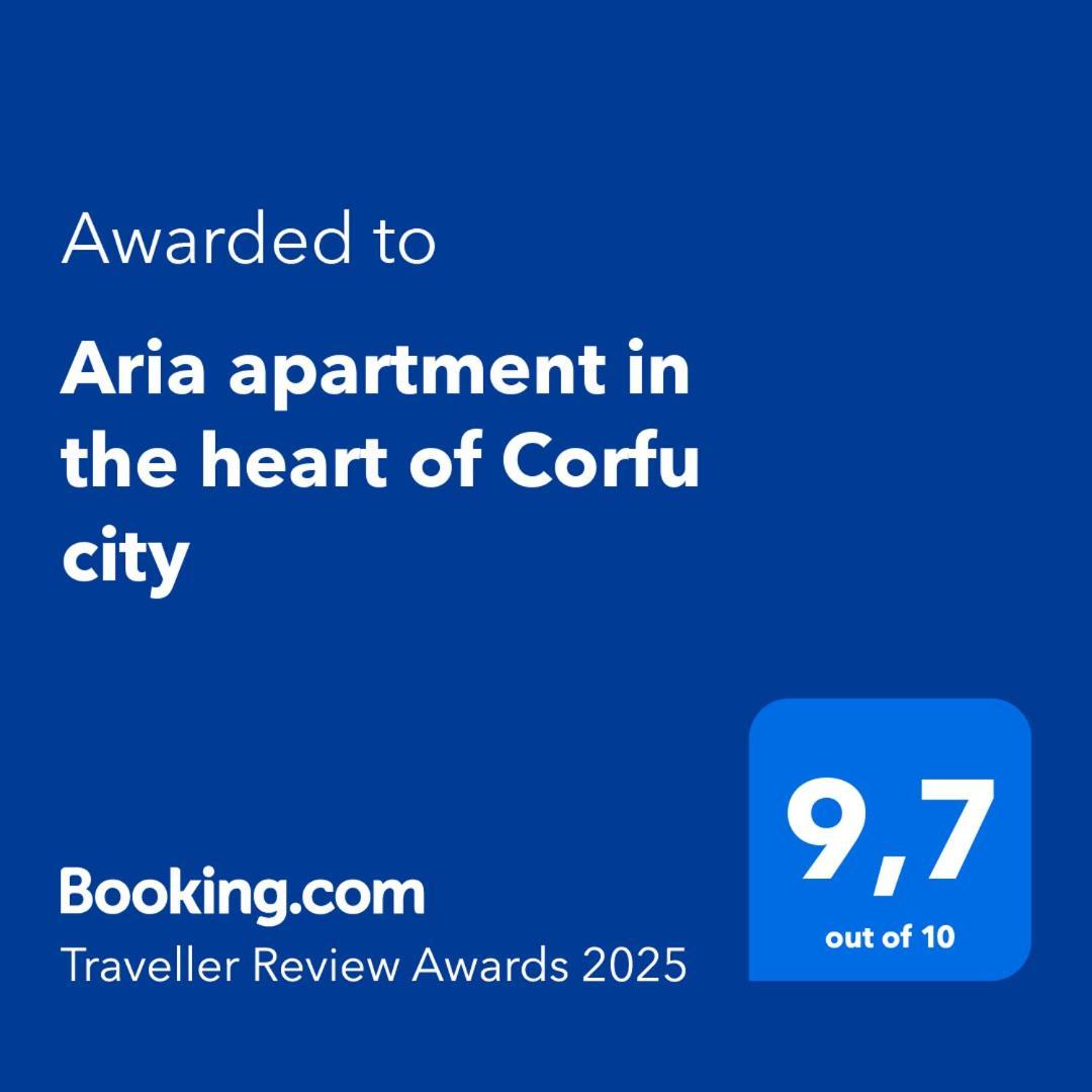 Aria Apartment In The Heart Of Corfu  Esterno foto